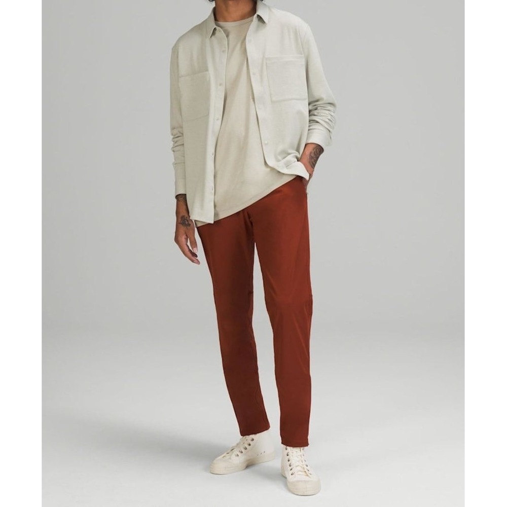 Lululemon Commission Pant Slim 29 Date Brown Men's ABC Chino Stretch Pants